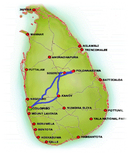 Stars of Sri Lanka 2 Map